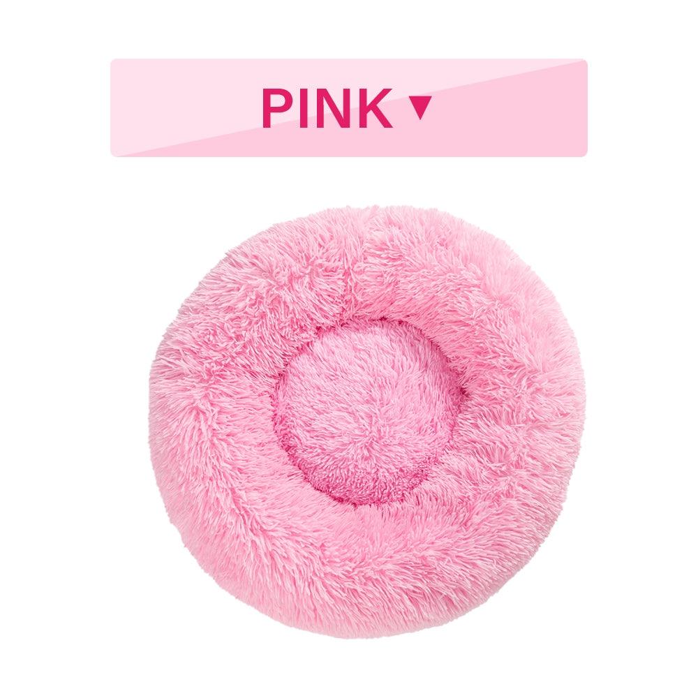 Plush Donut Bed (Full Range) — 4 sizes, 24 color combos, anti-anxiety — view 16