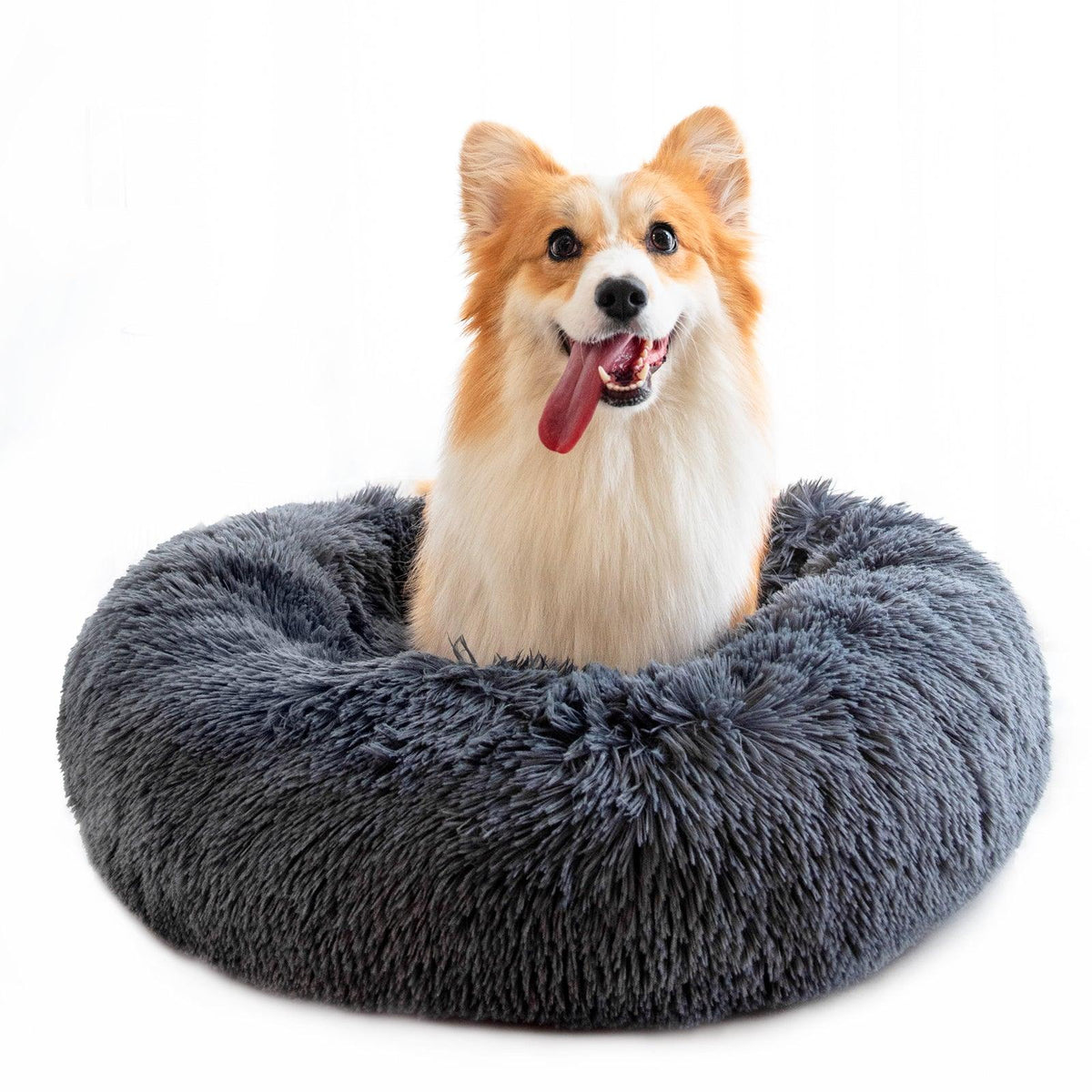Plush Donut Bed (Small) — orthopedic + waterproof base, 4 sizes — view 6
