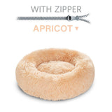 Plush Donut Bed (Full Range) — 4 sizes, 24 color combos, anti-anxiety — view 6 — view 6