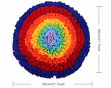 Rainbow Snuffle Mat + Spinner Bowl — IQ workout for nose-driven dogs — view 3 — view 3