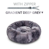 Plush Donut Bed (Full Range) — 4 sizes, 24 color combos, anti-anxiety — view 24 — view 24