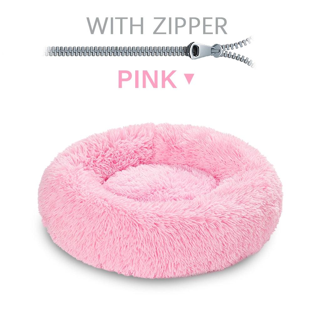 Plush Donut Bed (Full Range) — 4 sizes, 24 color combos, anti-anxiety — view 13