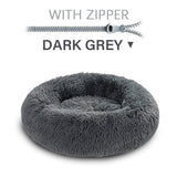 Plush Donut Bed (Full Range) — 4 sizes, 24 color combos, anti-anxiety — view 17 — view 17