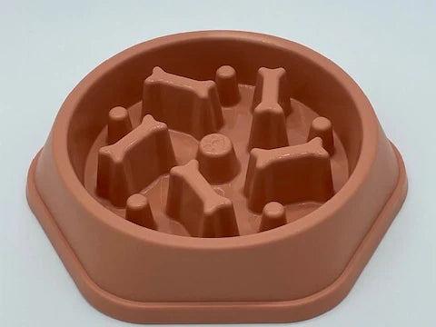 Slow-Feeder Bowl — non-slip base, 8.5" maze pattern — view 4