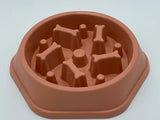 Slow-Feeder Bowl — non-slip base, 8.5" maze pattern — view 4 — view 4