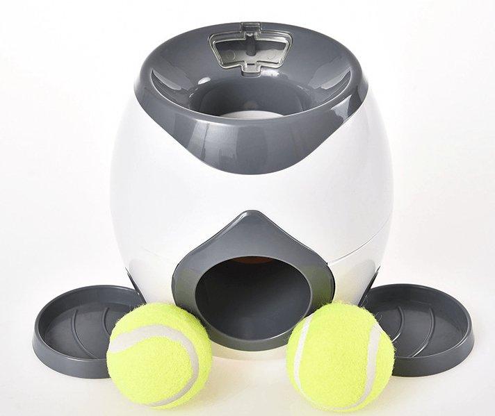 Auto Ball Launcher + Treat Dispenser — solo play that doesn't wreck the couch — view 3