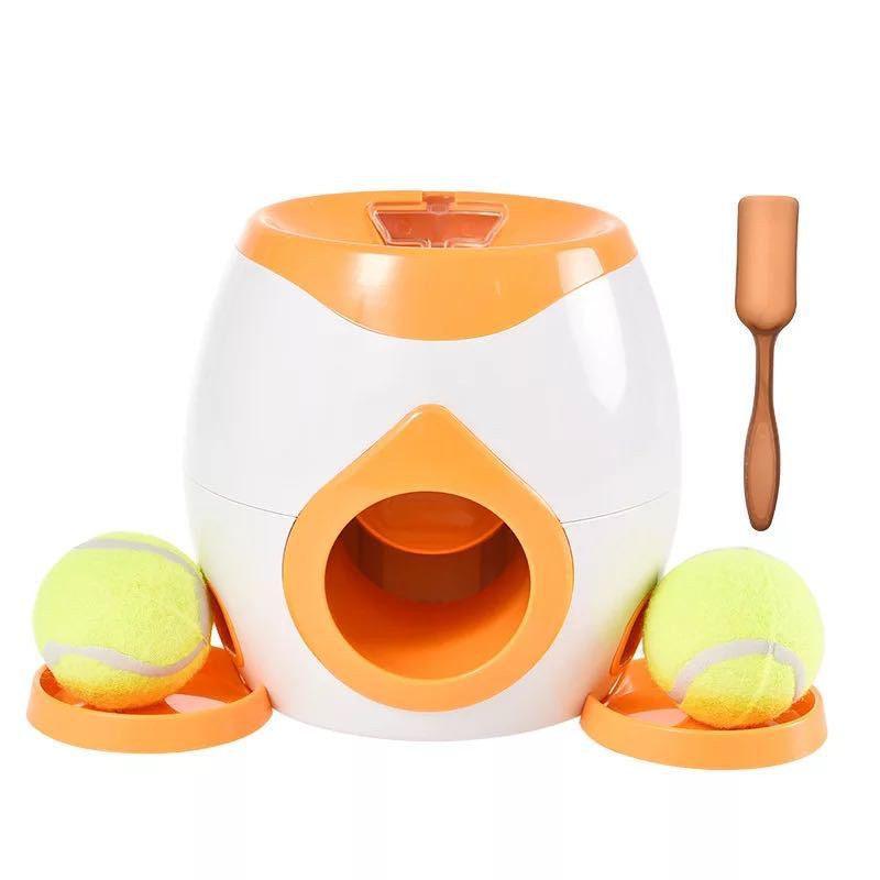 Auto Ball Launcher + Treat Dispenser — solo play that doesn't wreck the couch — view 2