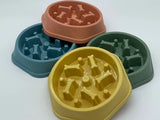 Slow-Feeder Bowl — non-slip base, 8.5" maze pattern — view 2 — view 2