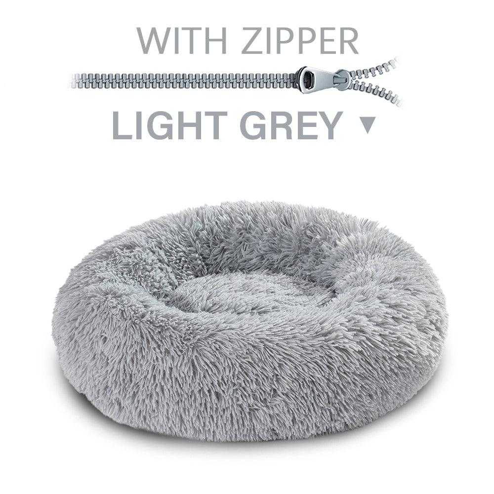 Plush Donut Bed (Full Range) — 4 sizes, 24 color combos, anti-anxiety — view 12