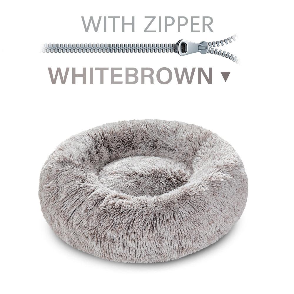 Plush Donut Bed (Full Range) — 4 sizes, 24 color combos, anti-anxiety — view 11