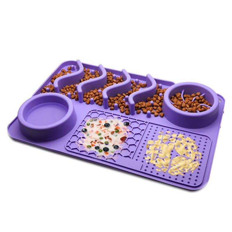 Silicone Lick Mat — anxiety-killer, dental scrub, post-walk reward — view 5