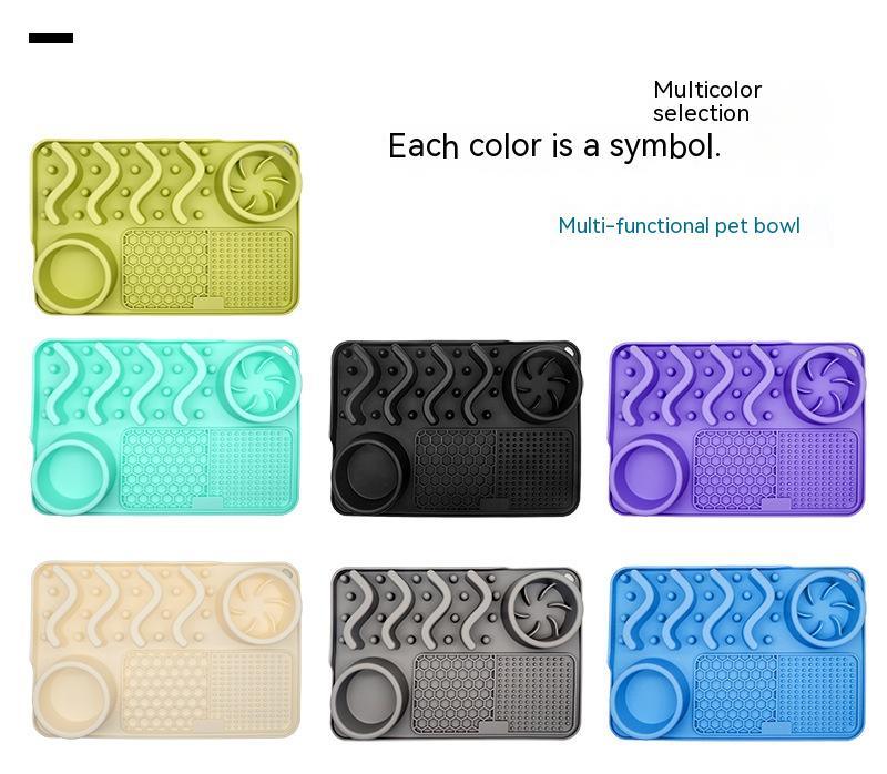 Silicone Lick Mat — anxiety-killer, dental scrub, post-walk reward — view 4